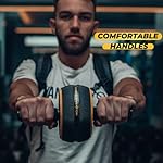 Ab Roller Wheel - Ab Wheel Roller & Knee Mat - Rueda Para Abdominales - Abdominal Wheel - Abs Roller for Men & Women - Home Gym Equipment - Image 4