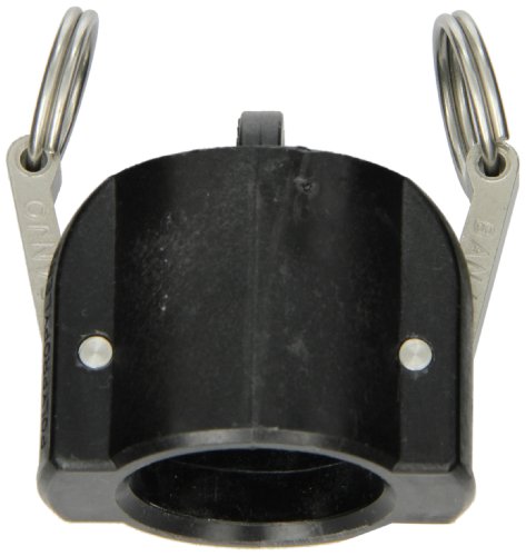 Banjo 100125CAP Polypropylene Cam & Groove Fitting, Dust Cap, 1