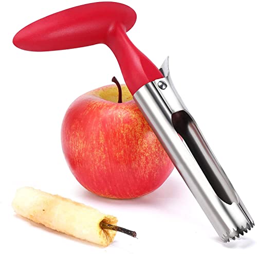Reviews de Cortador de manzanas disponible en línea para comprar. 42 U Chef Descorazonador de manzana y removedor de semillas, accesorio de cocina para cortar fruta con semillas, utensilio de cocina para eliminar núcleo de fruta, acero inoxidable,...