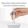Adjustable Headphone Stand/Desktop Headset Holder:Features an Adjustable Height of 20.3–26cm and a 10 Kg Load Capacity,suitable for Various Desktop Setups(Black) #4