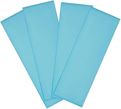 Tyroler Bright Tools Pack of 4 | Premium Replacement Microfiber Cleaning Cloths | Exclusively Designed for The Silicone Glider Magnetic Window Cleaner | Ultra-Soft, Non-Abrasive & Highly Absorbent