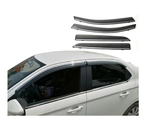 Déflecteurs vitres latérales Peugeot 301 2014-2022 protection haute qualité