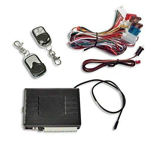 Ricambi auto Kit de verrouillage centralisé universel pour voiture à 2 et 4 portes avec 2 télécommandes 7105-1
