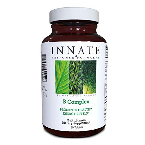 INNATE Response Formulas, B Complex, B Vitamin Supplement, Non-GMO Project Verified, Vegan, 180 Tablets