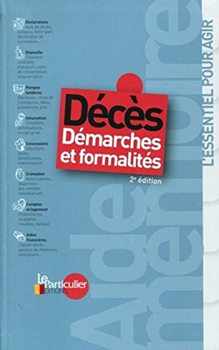 Télécharger Décès : Démarches et formalités Livre PDF Gratuit