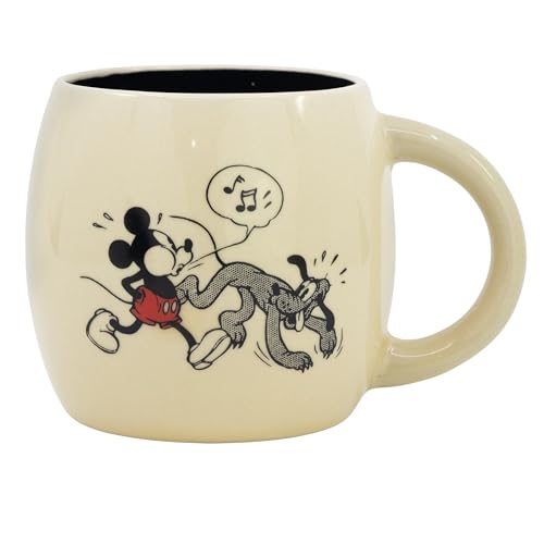 Taza Globe de cerámica de 380 ml de Mickey Mouse