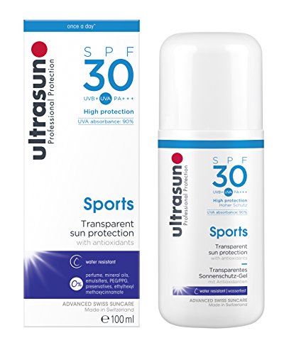 Preisvergleich Produktbild Ultrasun Transparentes Sportgel LSF30, 100 ml