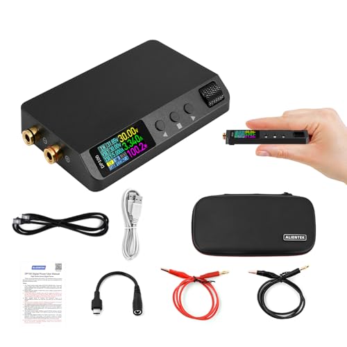 Image of DP100 DC Power Supply Variable, 30V 5A Bench Supply, Adjustable Regulated Digits Display Mini Portable Lab Voltage Regulator Switch 100W (DP100-1-C2C)