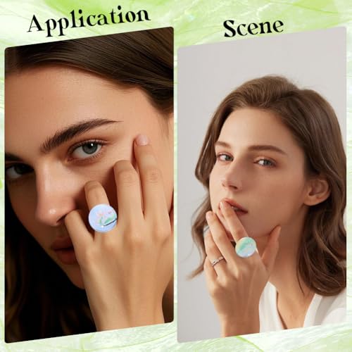 Bases para anillos con cabujón rectangular: diseña tus propios accesorios de moda 6