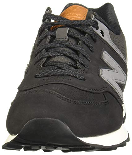 New Balance 574, Sneaker Uomo, Nero Black Grey