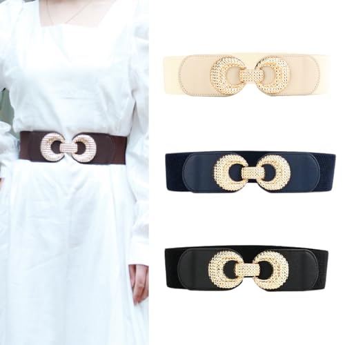 Women Elastic Belt Waist Shape Girdle Belt Elegant Metal Buckle Corset Belt Lady Waiststrap Fashion Waist Decors2