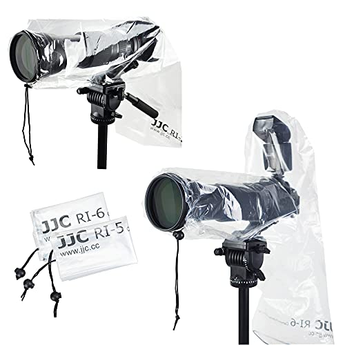 Image of 1+1 Camera Rain Cover Without /with Flash for Canon EOS 4000D 90D 80D 77D 70D 5D 6D 7D Rebel T8i T7i T7 T6i T6 T5i for Nikon D500 D610 D750 D800 D7500 D7200 D5600 D3500 D3400 for Sony A7R A7S A7C