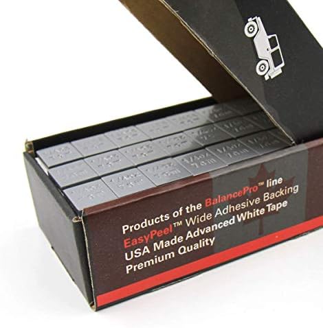 CKAuto 1/4oz, 0.25oz, Grey Adhesive Stick on Wheel Weights, Easy Peel, Low Profile, US OEM Quality, 60 oz/Box (240pcs) … — view 4