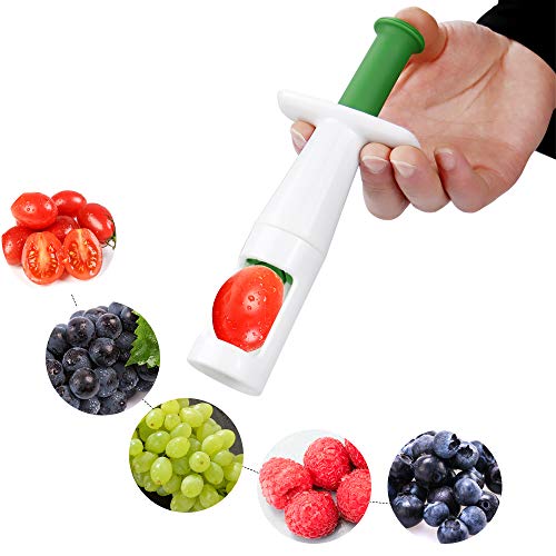 Grape Cutter, Grape Slicer Fruit Slicer For Kids Party Kitchen Tool Accessories, Multifunctional Creative Cut Tools,Handy Fun Salad Gadgets