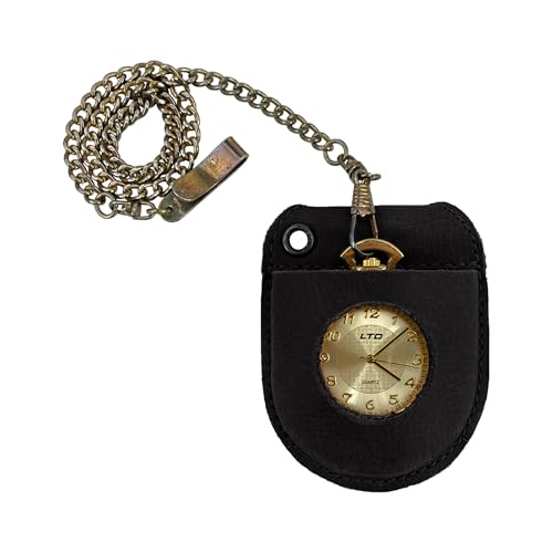 Hide & Drink, Pocket Watch Case, Protector Holder, Timepiece, Rustic