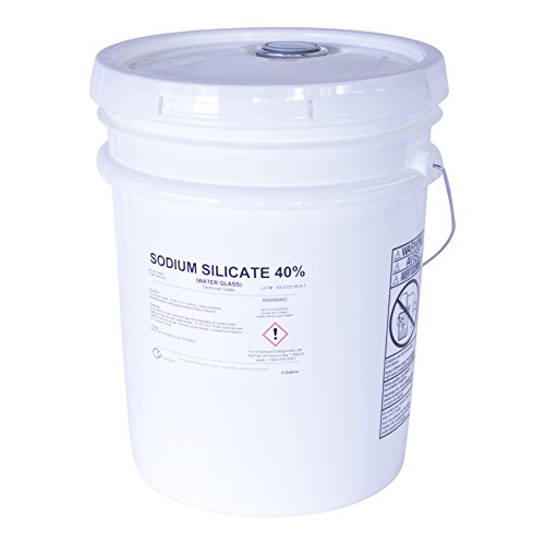 Sodium Silicate 40% - Water Glass (5 Gallon)