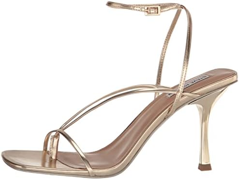 Steve Madden Women's Annie Heeled Sandal, Champagne, 8.5 | Image 7