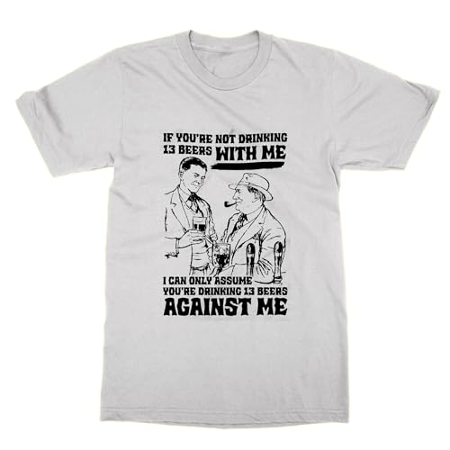 T-shirt 13 Beers With Me humour pour soirée bar et cadeau anniversaire homme