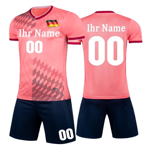KILUZARNO Personalisiertes Handball Trikot Kinders Erwachsene Handball Shorts&Trikots mit GRATIS Name Nummer Team Logo Handballtrikots
