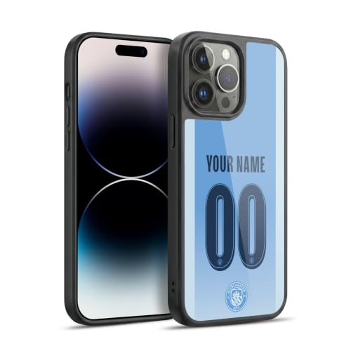 Coque gel renforcée Manchester City personnalisable pour smartphone iPhone 14 Pro Max