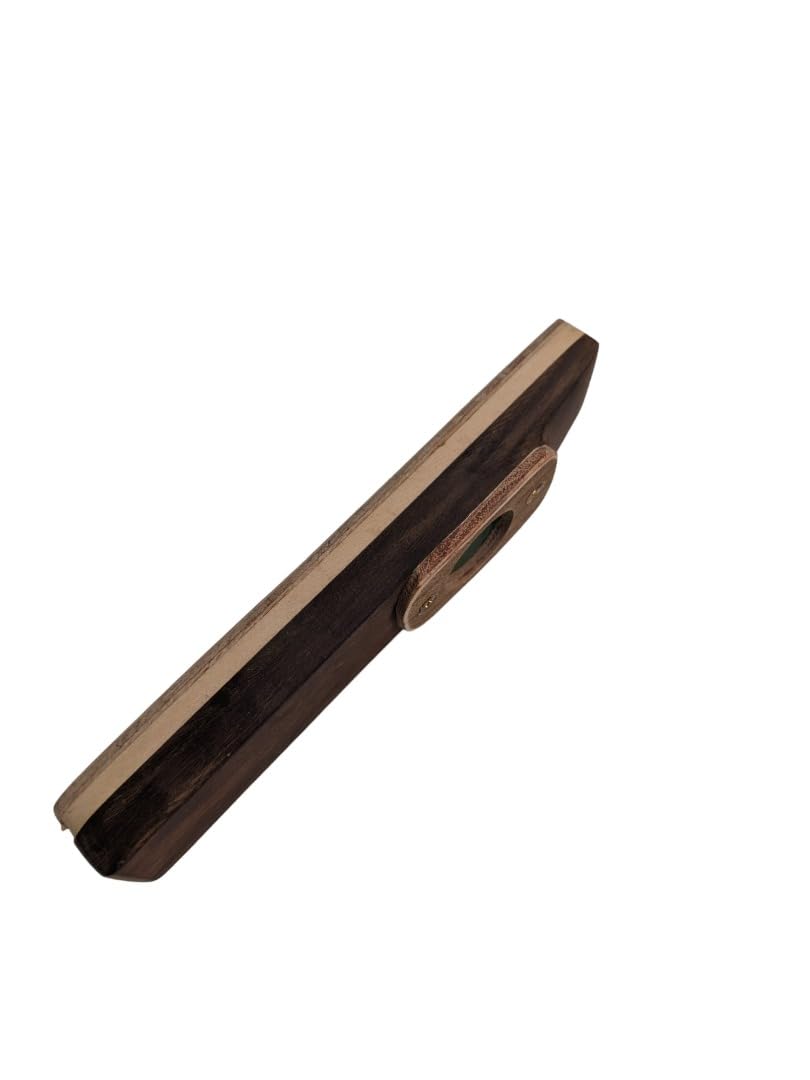 1 x vietnamesisches Profi-Kazoo, Holz, 11 cm, Fair-Trade