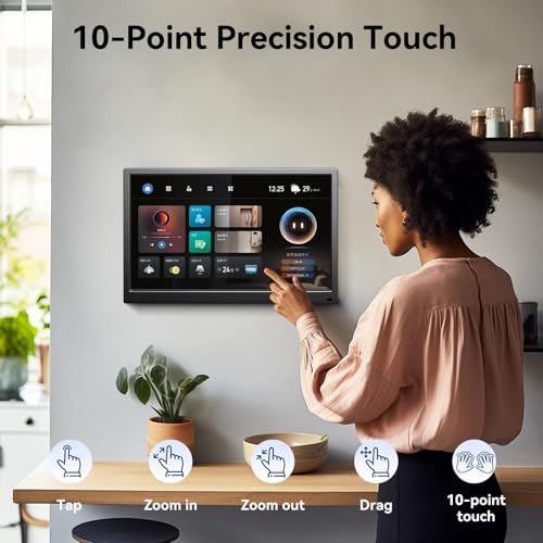 Image of 14 Inch Touch Screen Monitor FHD 1080P 60hz 99% sRGB IPS /HDMI /USB-C Computer Monitor Plug & Play, for Laptop PC Phone Raspberry Pi Switch PS4 PS5