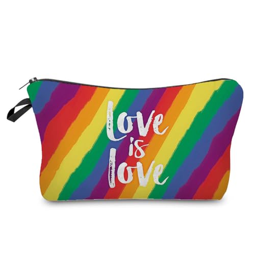 Love Is Love Cosmetic Bag for Women