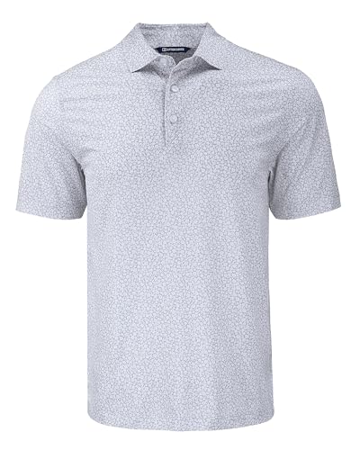 Cutter & Buck Pike Eco Flora Print Mens Polo