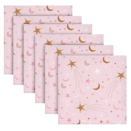 Servilletas de Tela Set x6 Rosa 50.5x50.5 cm miniatura 2