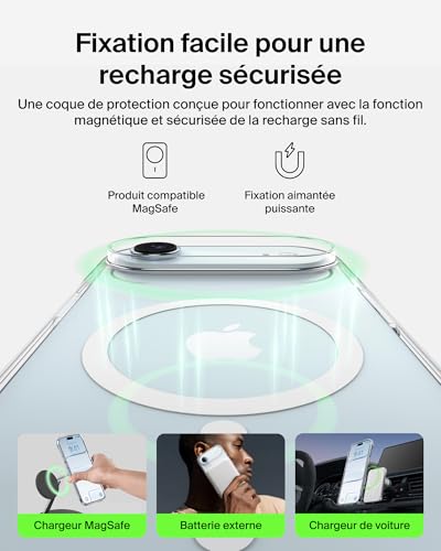 Coque BELKIN iPhone 17 Air TPU‑PC Grip antidérapant - vue 5