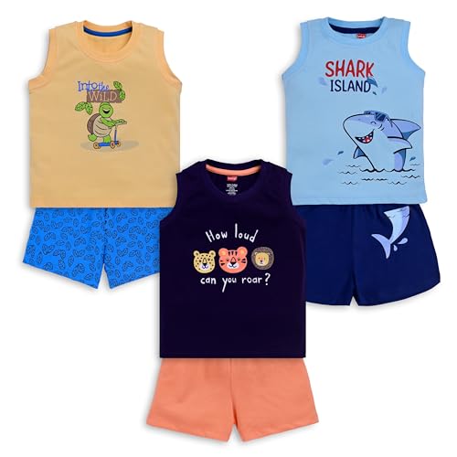 Image of LuvLap Baby Boys TankTop CoSet