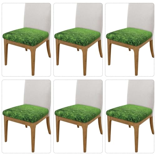 Housses de tabouret de bar vert lavables pour rénover une chaise de bar usée - 3