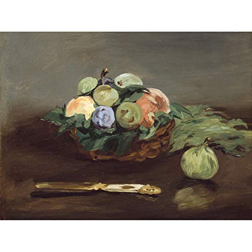 Edouard Manet Basket Of Fruit Unframed Wall Art Print Poster Home Decor Premium