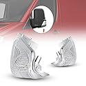 Blinker für Mercedes Benz MB Sprinter 906 06/2006-01/2018, 907/910 02/2018-up Volkswagen VW Crafter 30-50 (2E) 2006-2016, Spiegel Blinker Seitenblinker Blinkleuchte,1paar (Re/Li),klar linse
