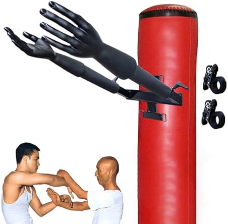 FXNFXLA Wing Chun Dummy Hand Training Device, Multi-Functional Bi...