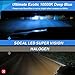 SOCAL-LED LIGHTING D2S 35W Xenon HID Headlight Bulbs - 10000K Deep Blue - 66040 66240 85122 OEM High Low Beam Direct Replacement - Pack of 2