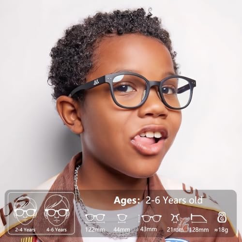 Image of EYEBUDDY Blue Light Glasses for Kids Boys Girls,Computer Gaming Bluelight Glasses,Fake Glasses for Ages 2-12