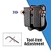 Double Magazine Holder, 9mm 10mm .40 .45 Single & Double Stack Magazine Pouch, Universal Magazine Holster for Glock/Sig sauer/S&W/Beretta/Taurus/H&K/Springfield/CZ/Ruger/1911 Mags