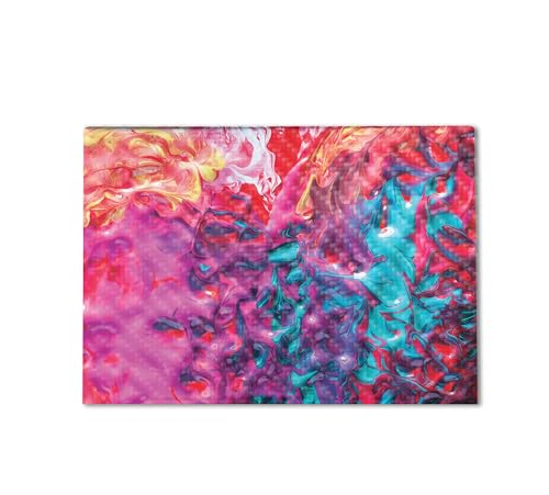 Image of Carbon Fiber Gaming Skin Compatible with HP Envy x360 16 inch (2023) - Paint Party - Premium 3M Vinyl Protective Wrap Decal Cover - Easy to Apply | Crafted in The USA by MightySkins