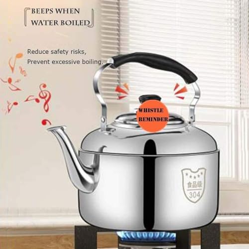 Tetera eléctrica HOBIBA 5L acero inoxidable plateada miniatura 2