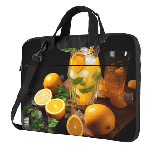 Bolsa Tote para Laptop Unisex Negra 15.6 pulgadas miniatura 1