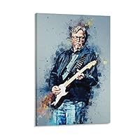 エリック・クラプトン コンサートポスター 62cm x 42cm(フレーム