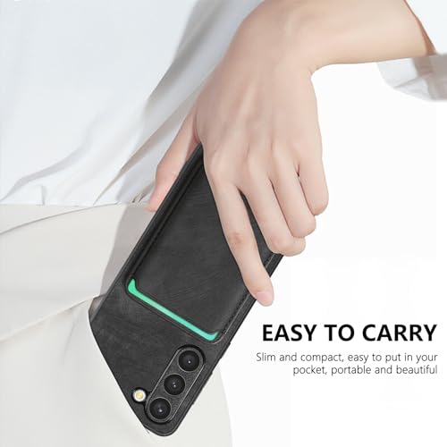 Étui portefeuille Galaxy S23 Plus compact pour protéger l'écran des rayures