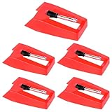【Breites Anwendungsspektrum】Der rotierende Stift kann leicht ausgetauscht werden. Sie müssen lediglich den Ersatzstift auf dem Plattenspieler installieren, der für die meisten Arten von Schallplattenspielern auf dem Markt geeignet ist