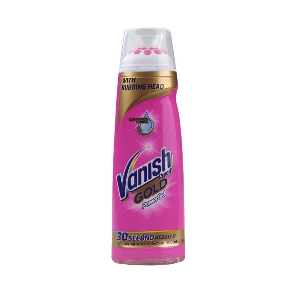 Détachant Vanish Power Gel - 200ml, Neuf Sous Blister, Idéal Pour Les Taches Tenaces Sur Tissu !
