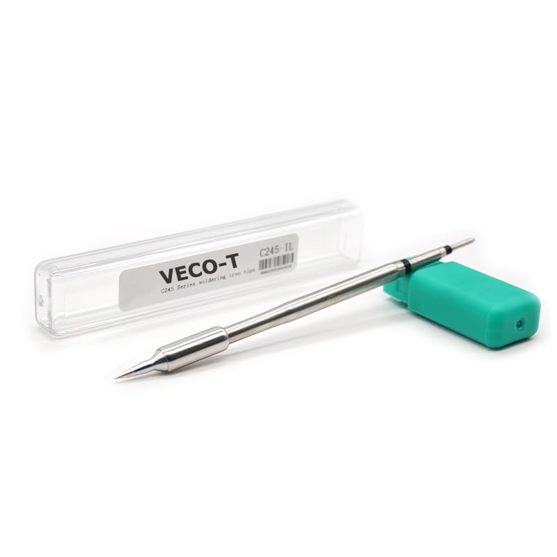 C245-IL Soldering Iron Tips,Compatible with T245 Soldering Station,Ideal for Repair Mobile Phone Motherboard Watch