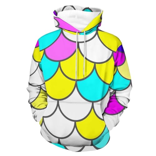 Sweats à capuche manche longue pour homme et femme pull imprimé S