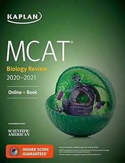MCAT Biology Review 2020-2021: Online + Book (Kaplan Test Prep)