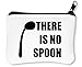 Produktbild The Inspired There is No Spoon Bent Spoon Graphic Reißverschluss-Geldbörse Brieftasche Geldbörse