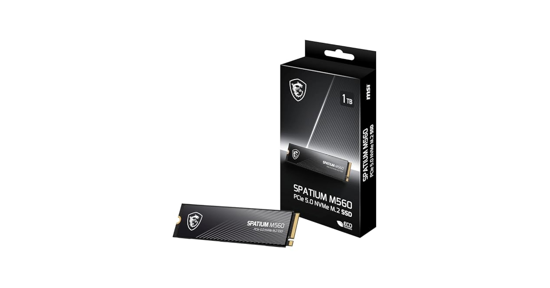 Amazon.com: MSI Spatium M560 SSD 1TB PCIe 5.0 NVMe M.2